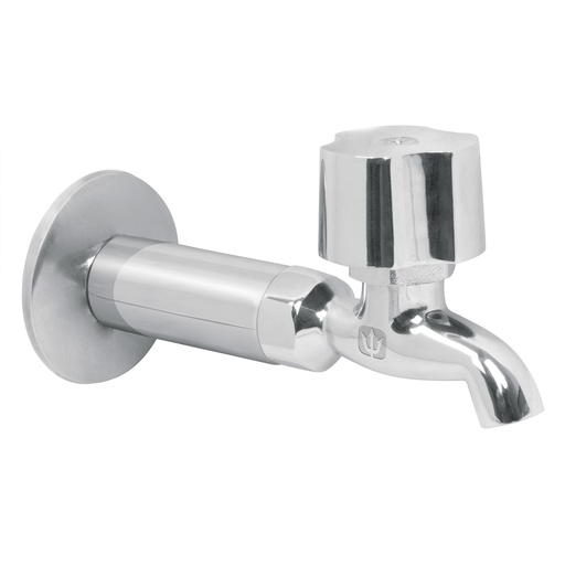 [49105] Llave para fregadero con niple y chapetón