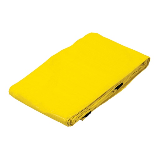 [23744] Lona 5 x 6 mts amarilla