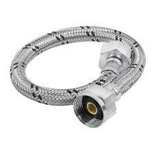 [49177] Manguera de acero inoxidable 35 cm para WC de 1/2" x 7/8"