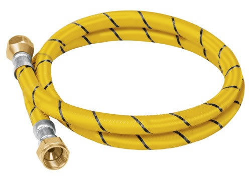 [49183] Manguera de vinilo 60 cm para gas de 3/8" x 3/8"
