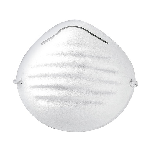 [14250] Mascarilla tipo concha para polvos con 50 pz