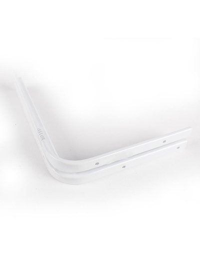 [MEN04596] Mensula de gran resistencia blanca 20 cm x 25 cm