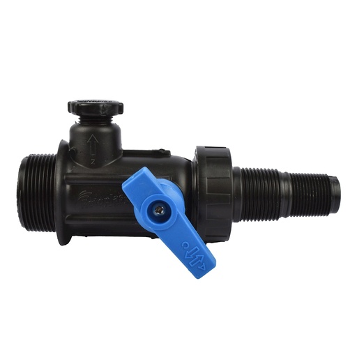 [MUL12382-5] Multiconector para tinaco con accesorios