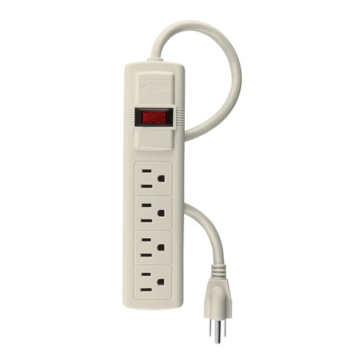 [47181] Multicontacto 16 awg con 4 entradas uso rudo