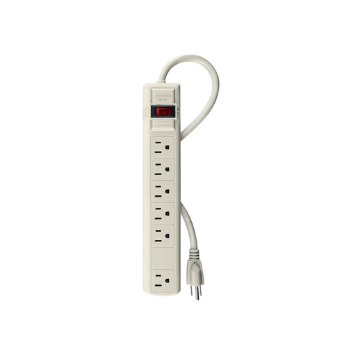 [47182] Multicontacto 16 awg con 6 entradas uso rudo