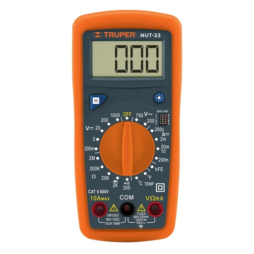 [10401] Multimetro digital uso basico