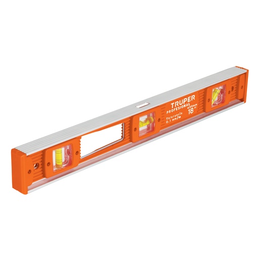 [17030] Nivel de aluminio de 12" con protección abs