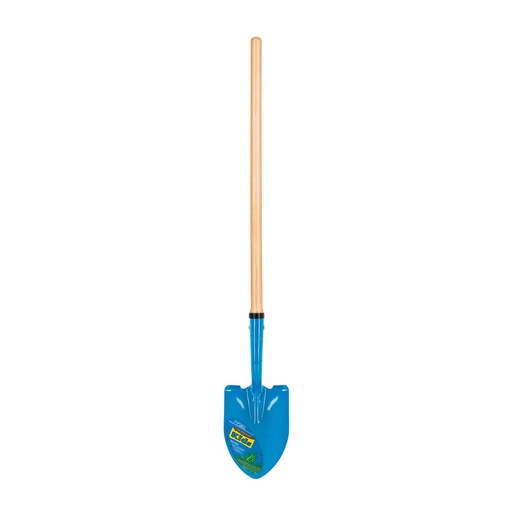 [17239] Pala redonda para niños con mango de madera 30"