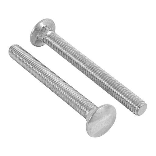 [44738] Paquete de 10 tornillos cabeza de coche 7/16" x 1 1/4"