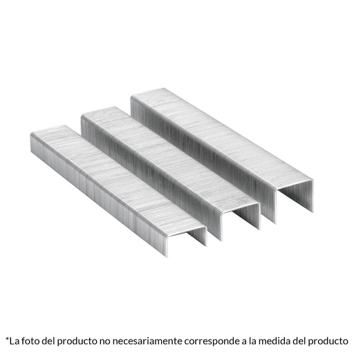 [17970] Paquete de 1000 grapas de 1/4"  corona 11.3 mm