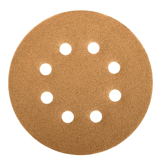 [17942] Paquete de 5 discos de lija con respaldo de fijación grano 80 de 5"