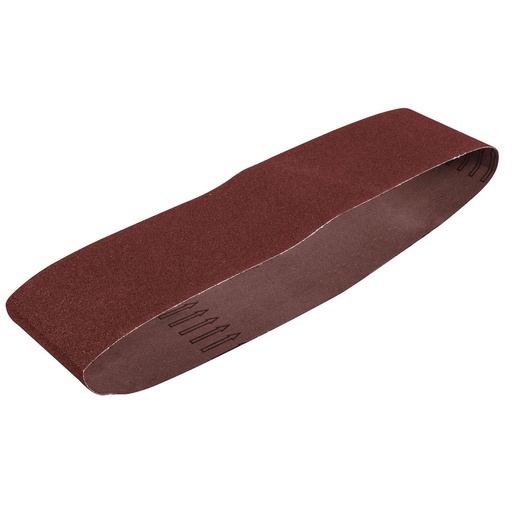 [15800] Paquete de 5 lijas de banda 3" x 21" para madera grano 100