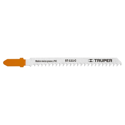 [18127] Paquete de 5 seguetas 8 DPP zanco en "T" corte recto para madera