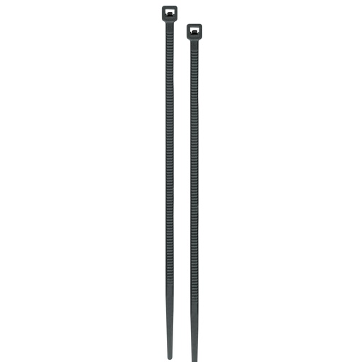 [44328] Paquete de 50 cinchos color negro de 30 cm
