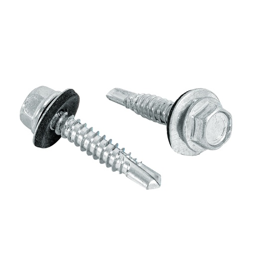 [44407] Paquete de 50 pijas punta de broca con rondana de neopreno de 1 1/4"