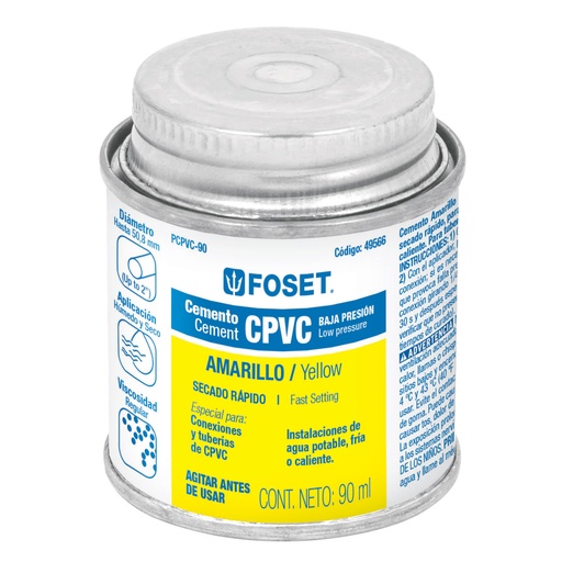 [49566] Pegamento para cpvc de 90 ml