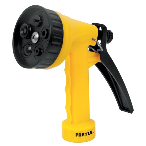 [22765] Pistola para riego plastica de 5 funciones sin recubrimiento