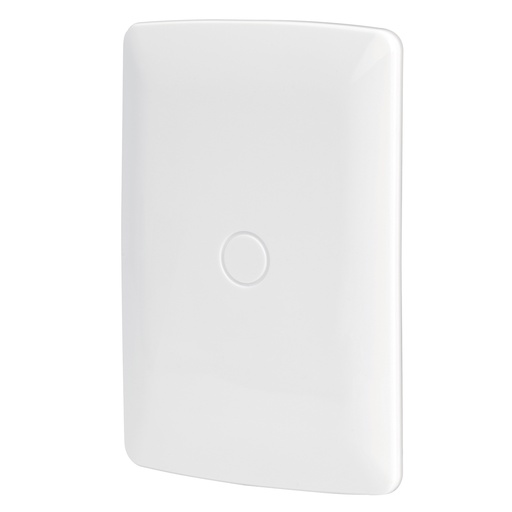 [46141] Placa ciega color blanco italiana