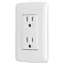 [48130] Placa con contacto dúplex blanco aterrizado italiana