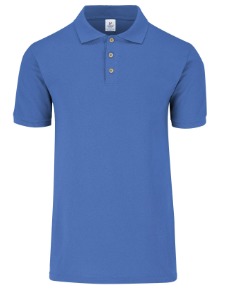 [PLA15125] Playera para caballero azul cielo tipo polo talla extra grande