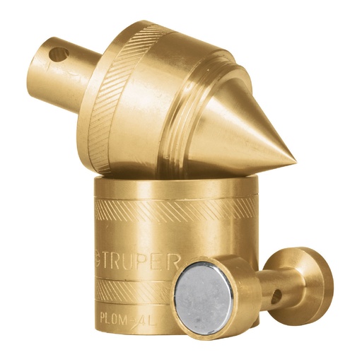 [17069] Plomada de latón de 24 oz con centro y guia magnetica