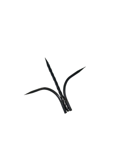 [PUN02027-5] Punta flor cuadrado torcido 1/2" x 20 cm