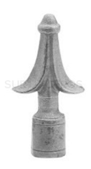 [FOR15224-7] Punta mexicana fo.fo. con esfera para redondo de 1/2"