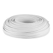 [46067R] Rollo de cable dúplex thw color blanco C-14 contiene 100 mts