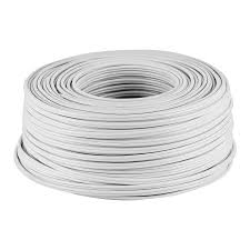 [46069R] Rollo de cable dúplex thw color blanco C-18 contiene 100 mts