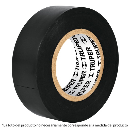 [12500] Rollo de cinta de aislar de 3/4" x 18 mts negra