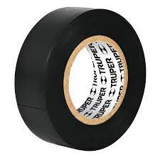 [12501] Rollo de cinta de aislar de 3/4" x 9 mts negra