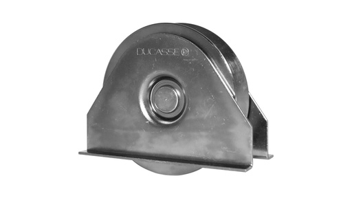 [CARR3810-1] Rueda al piso con placa de 75 mm