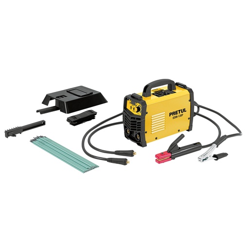 [27225] Soldadora inversora de 130 amp y 127 v pretul