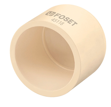 [45118] Tapon capa de cpvc de 1/2"