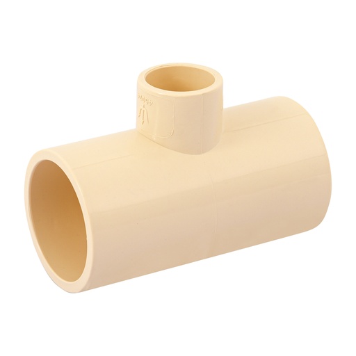 [45074] Tee de cpvc de 1" x 1" x 1/2"