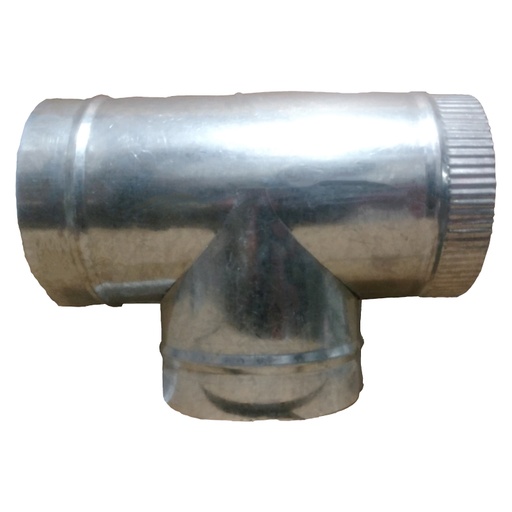 [TEE07809] Tee de lamina galvanizado 4" C-26