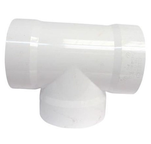 [TEE06110] Tee de pvc sanitario de 1 1/2"