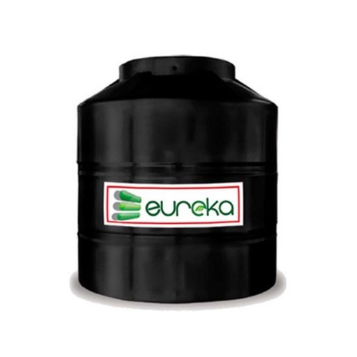 [TN0450L1] Tinaco de 450 lts eureka negro con accesorios