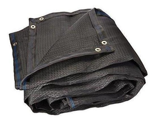 [44709] Toldo negro de polietileno 3.60 x 5 mts (80% sombra)