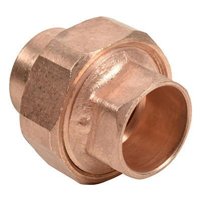 [TUE08919] Tuerca union lisa de cobre de 1 1/2"