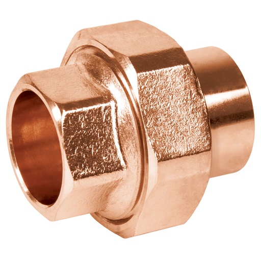 [49660] Tuerca union lisa de cobre de 3/4"
