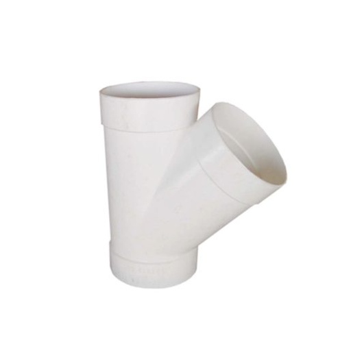 [YEE06183] Yee de pvc sanitario de 4"