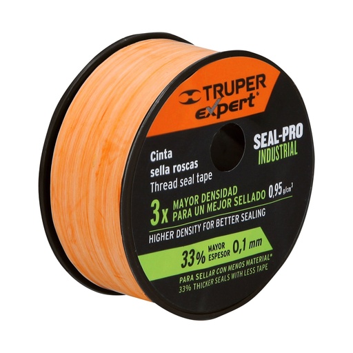 [12517] Rollo de cinta sella rosca de 3/4" x 13 mts industrial
