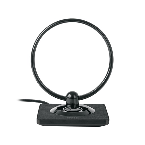 [49774] Antena de interior para tv hd tipo aro 28 db