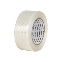 [103040] Cinta flejadora con filamentos 48mm x 50 m transparente 