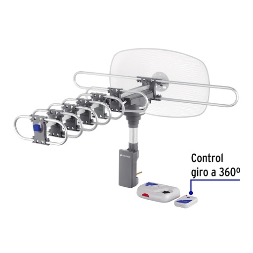 [48114] Antena aérea para exterior con control y cable